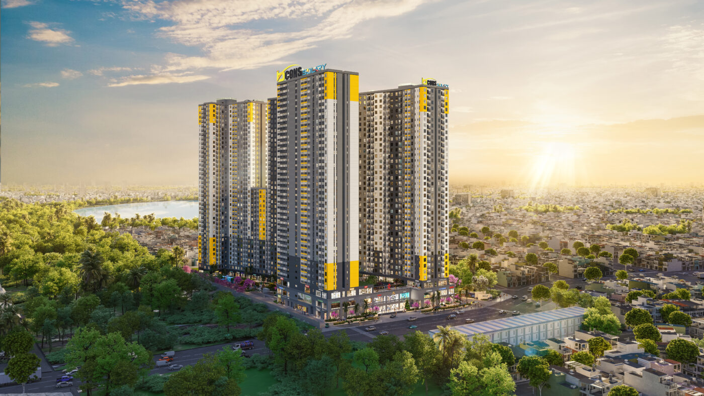 Phối cảnh dự án Bcons Solary